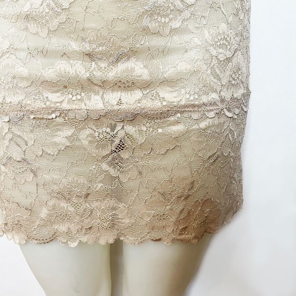 What Makes You Blush Ivory Chemise with Lace Details - Picture 3 of 11